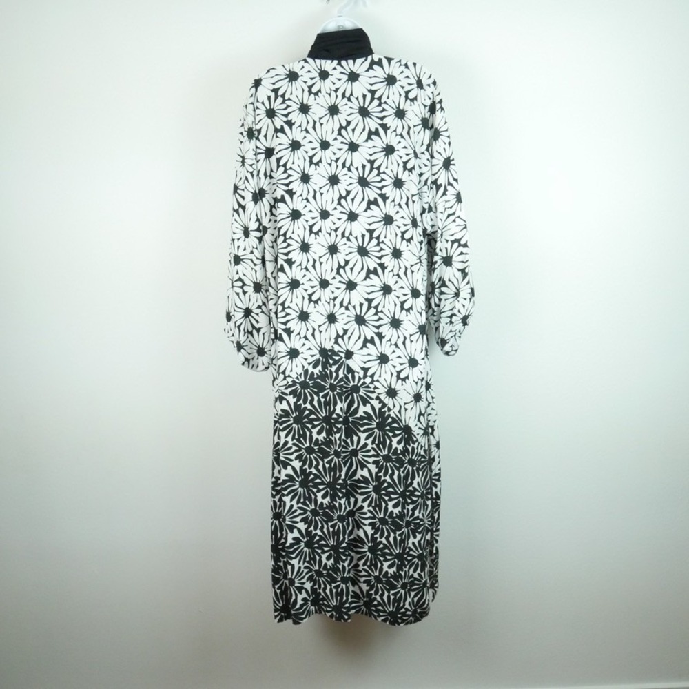 Vera for Anthropologie Daisy Floral Robe Duster Kimono Robe Boho Lounge One Size - Picture 9 of 9